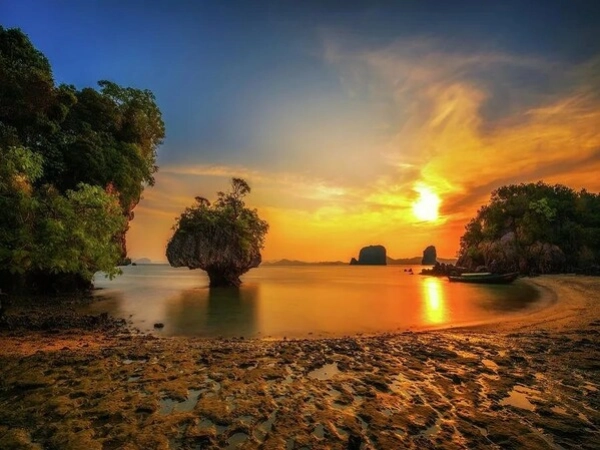 7 Islands Sunset From Krabi (Longtail Boat)